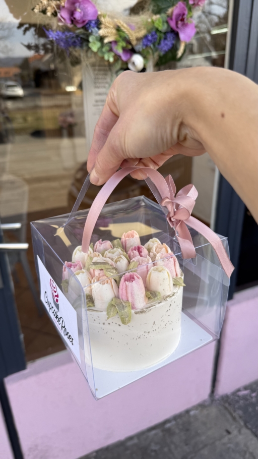 BENTO tulipánová tortička pre 2 osoby